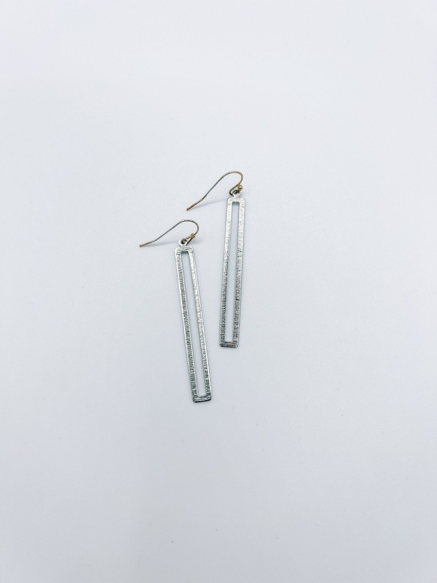 Skinny Rectangle Earrings