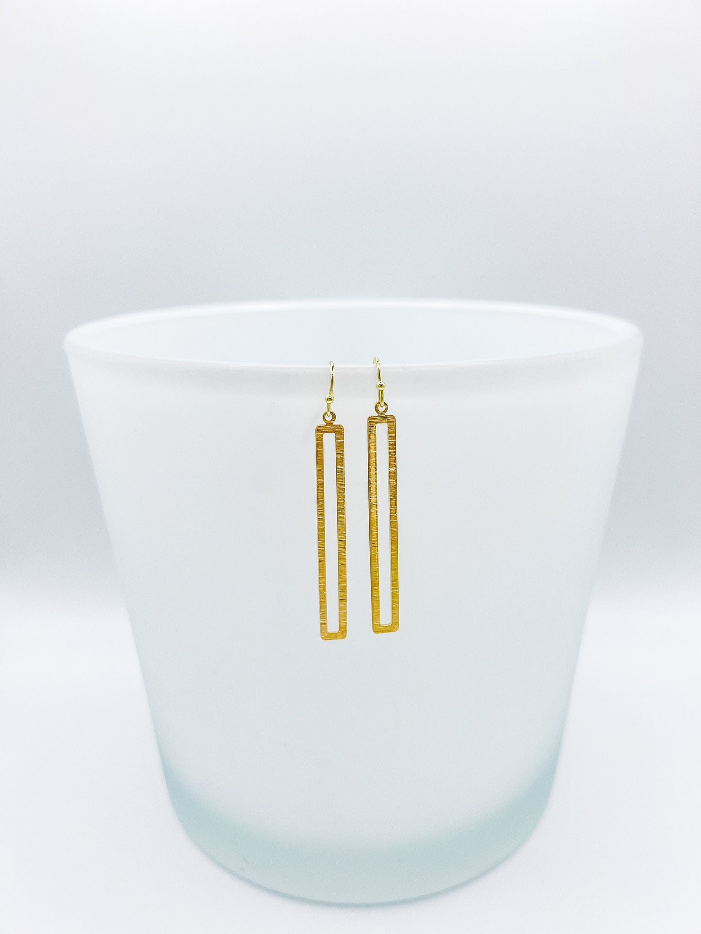 Skinny Rectangle Earrings