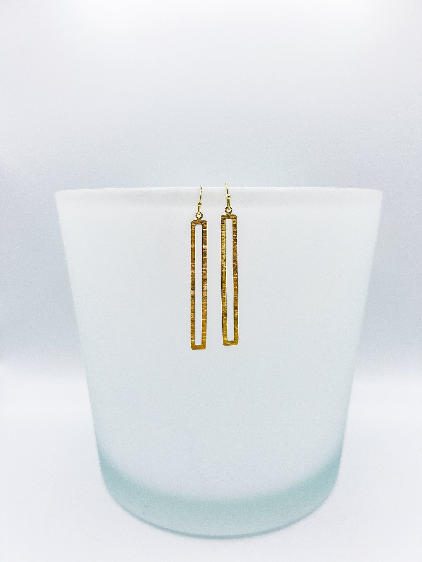 Skinny Rectangle Earrings