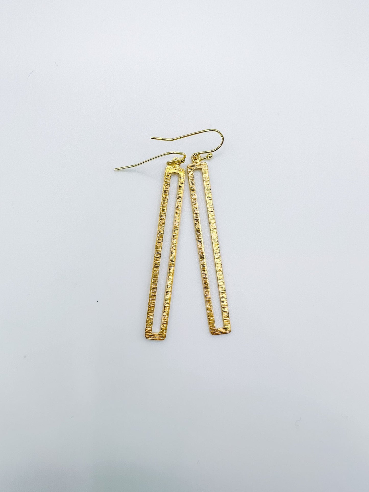 Skinny Rectangle Earrings